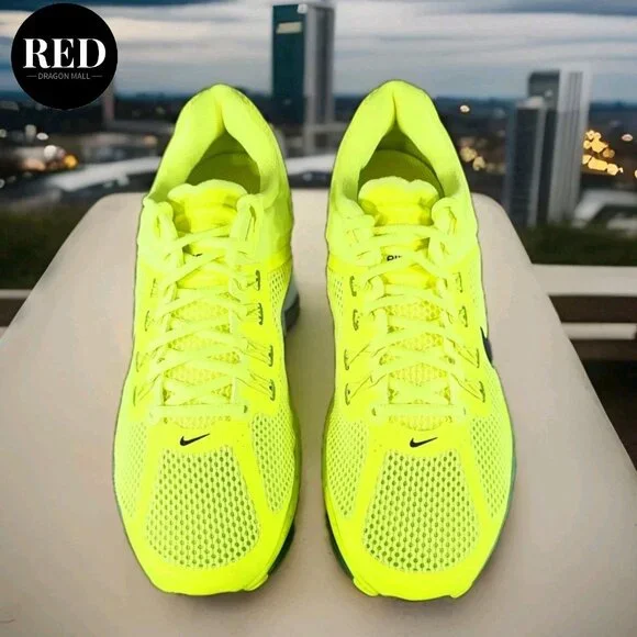 Nike Air Max 2013 Volt Yellow Black Shoes HF3660-700 - Men's Size 8.5 - Picture 6 of 14